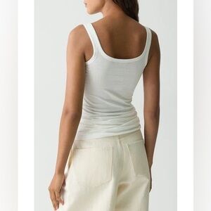 NWT Theory Bram Tank White Size Small